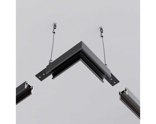 Коннектор угловой Maytoni Technical Accessories for tracks Exility TRAM034CL-41B