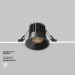Встраиваемый светильник Maytoni Technical Downlight Round DL058-7W2.7K-B