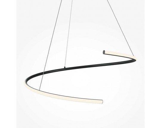 Подвесной светодиодный светильник Maytoni Curve MOD242PL-L33BK