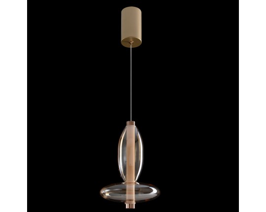 Подвесной светодиодный светильник Crystal Lux Quasar SP7W Led Amber