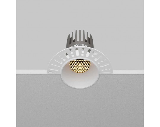 Встраиваемый светильник Maytoni Technical DL124-10W-2.7K-TRS-W