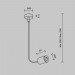 Ввод питания Maytoni Technical Flarity TRA154C-SB1-BS