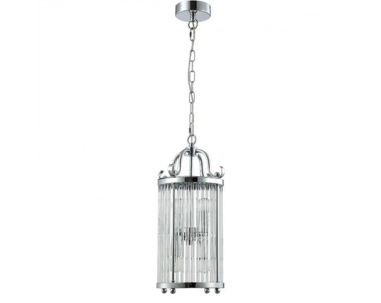 Подвесная люстра Crystal Lux Tadeo SP4 D200 Chrome/Transparente Подвесная люстра Crystal Lux Tadeo SP4 D200 Chrome/Transparente