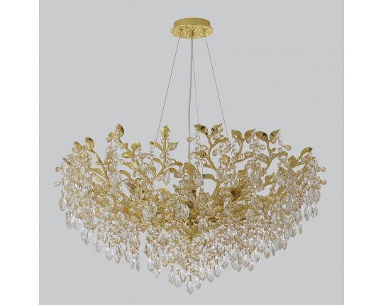 Подвесная люстра Crystal Lux Eden SP10 Gold