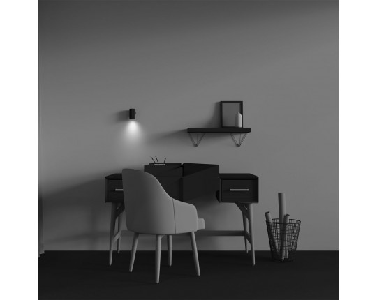Бра Maytoni Technical Calipso C106WL-01-GU10-B