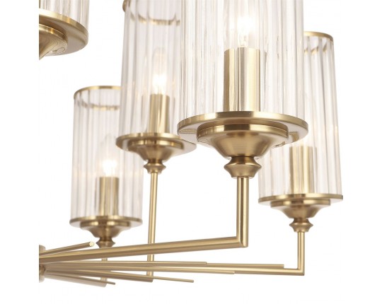 Подвесная люстра Crystal Lux Gloria SP9 Brass