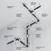 Шинопровод накладной/подвесной магнитный Maytoni Technical Exility Busbar trunkings TRX034-413W