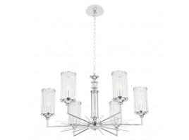 Подвесная люстра Crystal Lux Gloria SP6 Chrome
