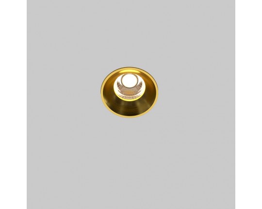Встраиваемый светодиодный светильник Maytoni Round DL058-7W3K-TRS-BS Встраиваемый светодиодный светильник Maytoni Round DL058-7W3K-TRS-BS