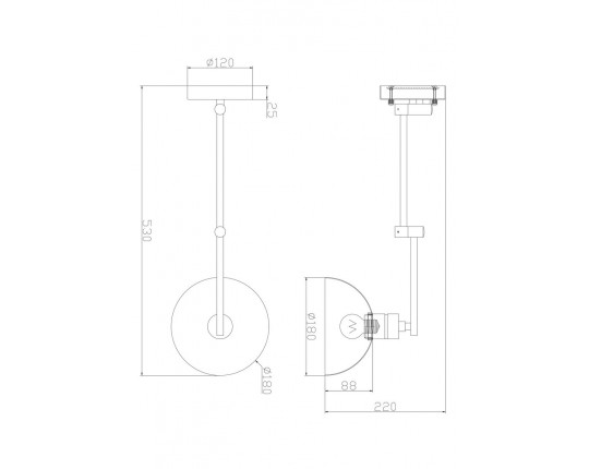 Спот Freya Cover FR5290WL-01B