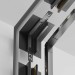 Коннектор угловой внутренний Exility X встраиваемый под ГКЛ 12,5мм, черный Maytoni Technical EXILITY X Accessories for tracks Exility X TRA239ICL-42.1