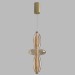 Подвесной светодиодный светильник Crystal Lux Quasar SP14W Led Amber