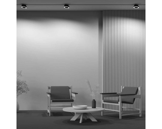 Трековый светильник Maytoni Technical Rim TR044-1-12W3K-B