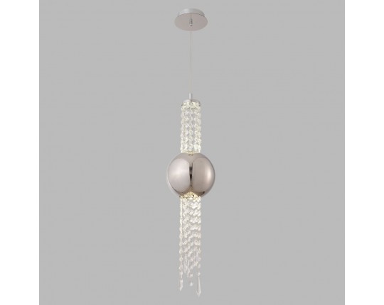 Подвесной светодиодный светильник Crystal Lux Navajo SP3W Led Chrome