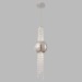 Подвесной светодиодный светильник Crystal Lux Navajo SP3W Led Chrome