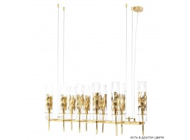 Подвесная люстра Crystal Lux Primavera SP10 Gold