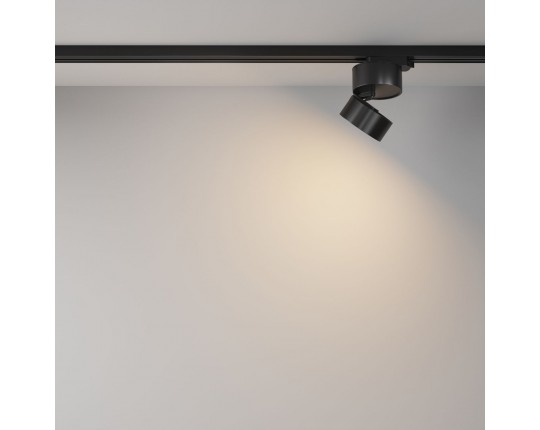Трековый светодиодный светильник Maytoni Technical Unity Onda TR007-1-12W3K-B-1