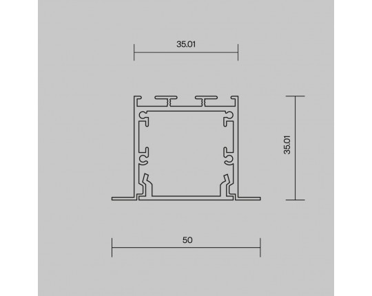 Алюминиевый профиль встраиваемый Maytoni Led Strip 632012