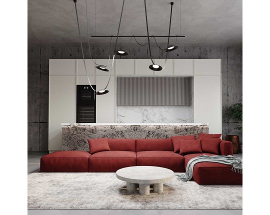 Подвесной светодиодный светильник Maytoni Technical Pendant system Parity Campana TR127B-12W3K-B Подвесной светодиодный светильник Maytoni Technical Pendant system Parity Campana TR127B-12W3K-B