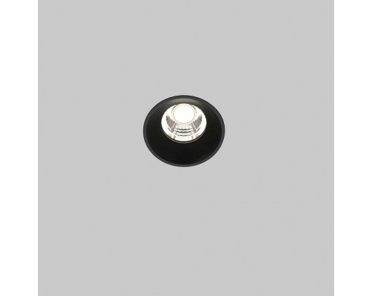 Встраиваемый светодиодный светильник Maytoni Round DL058-7W4K-TRS-B