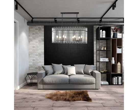 Подвесная люстра Crystal Lux CLARO SP8