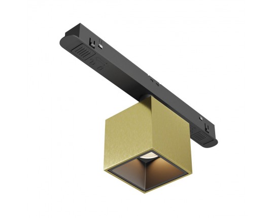 Трековый светодиодный светильник Maytoni Technical Magnetic Exility Alfa S TR133-2-7W3K-BS