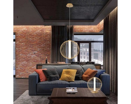 Подвесной светильник Crystal Lux SYNC SP18W LED GOLD