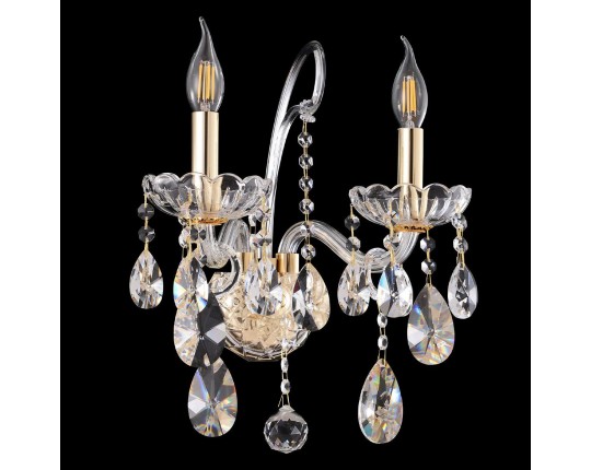 Бра Crystal Lux MONICA AP2 GOLD