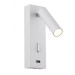 Настенный светильник Crystal Lux CLT 210W USB WH