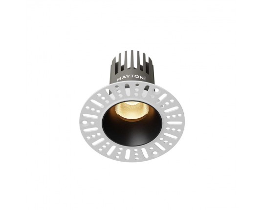 Встраиваемый светильник Maytoni Technical DL124-10W-2.7K-TRS-B