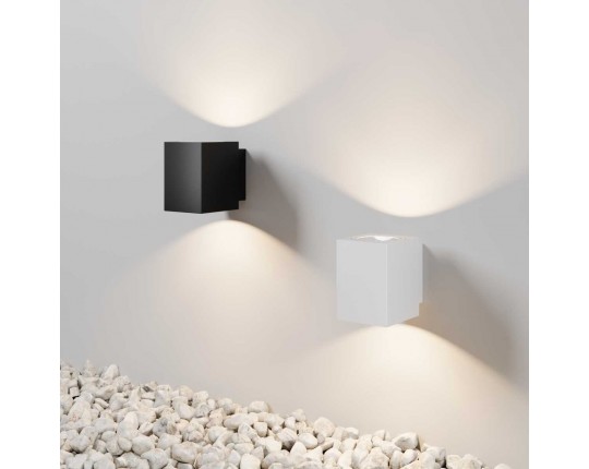 Уличный настенный светильник Maytoni Outdoor Block O507WL-L10B3K Уличный настенный светильник Maytoni Outdoor Block O507WL-L10B3K