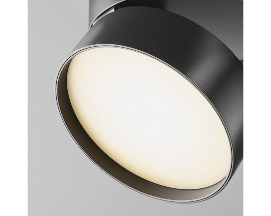 Трековый светодиодный светильник Maytoni Technical Unity Onda TR007-1-18W3K-B-1