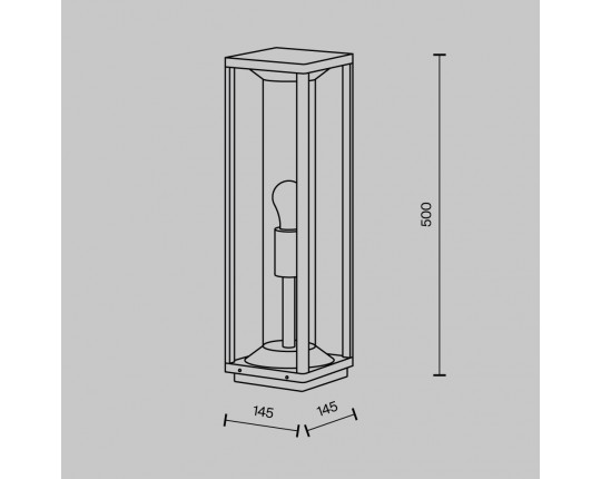 Уличный светильник Maytoni Cell O452FL-01GF1