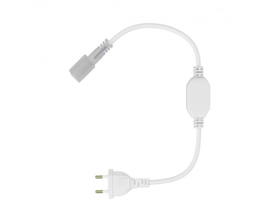 Коннектор питания с сетевой вилкой для гибкого неона 220В 25х13 мм Maytoni Led Strip 201236