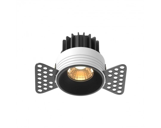 Встраиваемый светильник Maytoni Technical Downlight Round DL058-7W2.7K-TRS-B