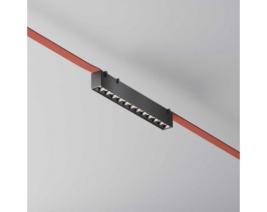 Подвесной светодиодный светильник Maytoni Technical Pendant system Parity Points TR128B-12W3K-M-B