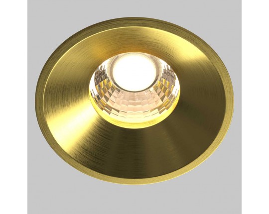 Встраиваемый светодиодный светильник Maytoni Round DL058-12W3K-BS