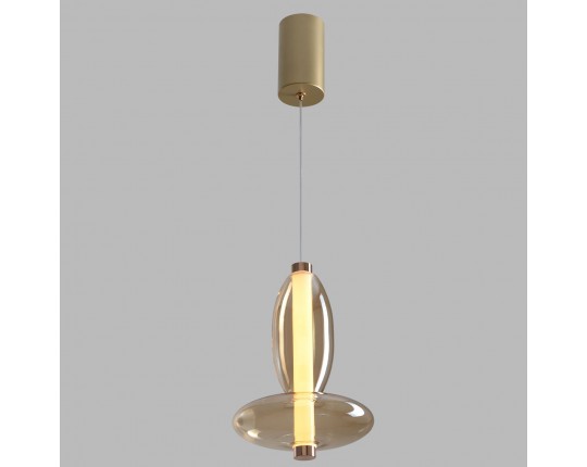 Подвесной светодиодный светильник Crystal Lux Quasar SP10W Led Amber