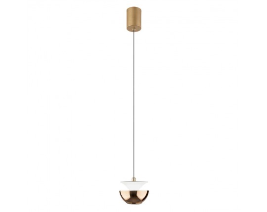 Подвесной светодиодный светильник Crystal Lux Astra SP Led Gold