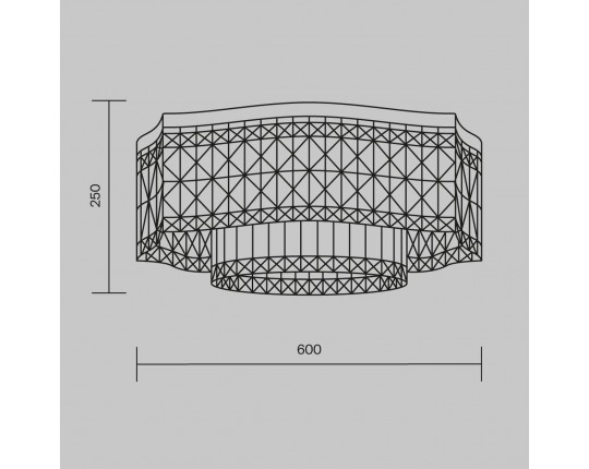 Потолочная люстра Maytoni Dune DIA005CL-10CH