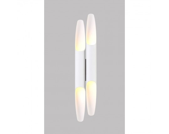 Настенный светильник Crystal Lux CLT 332W4-V2 WH-WH