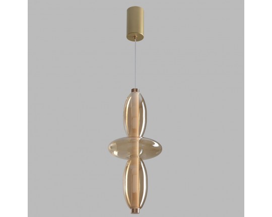 Подвесной светодиодный светильник Crystal Lux Quasar SP14W Led Amber