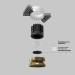 Встраиваемый светодиодный светильник Maytoni Round DL058-7W3K-TRS-BS Встраиваемый светодиодный светильник Maytoni Round DL058-7W3K-TRS-BS
