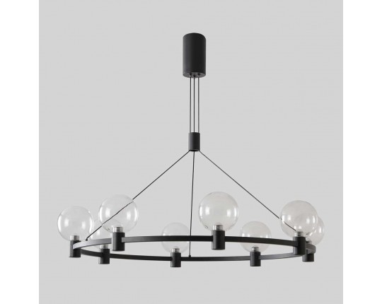Люстра Crystal Lux DUET SP56W LED BLACK