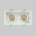 Встраиваемый светильник Crystal Lux CLT 068C2 WH