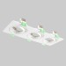 Встраиваемый светильник Crystal Lux CLT 002C3 WH V2 Встраиваемый светильник Crystal Lux CLT 002C3 WH V2