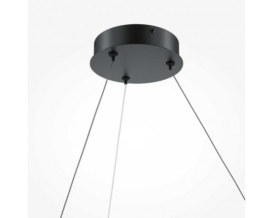 Подвесной светодиодный светильник Maytoni Curve MOD242PL-L33BK