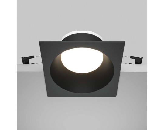 Встраиваемый светильник Maytoni Technical DL126-GX53-SQ-B