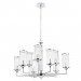 Подвесная люстра Crystal Lux Gloria SP9 Chrome