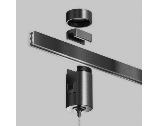 Комплектующие для трекового светильника Maytoni Technical TRA154SW-1B